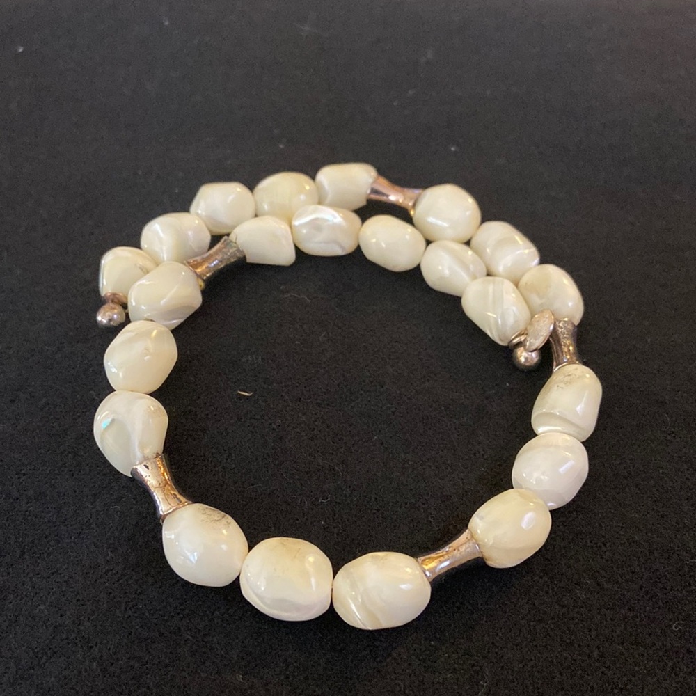 RLM Studio Robert Lee Morris .925. Sterling Silver and Mother of Pearl
